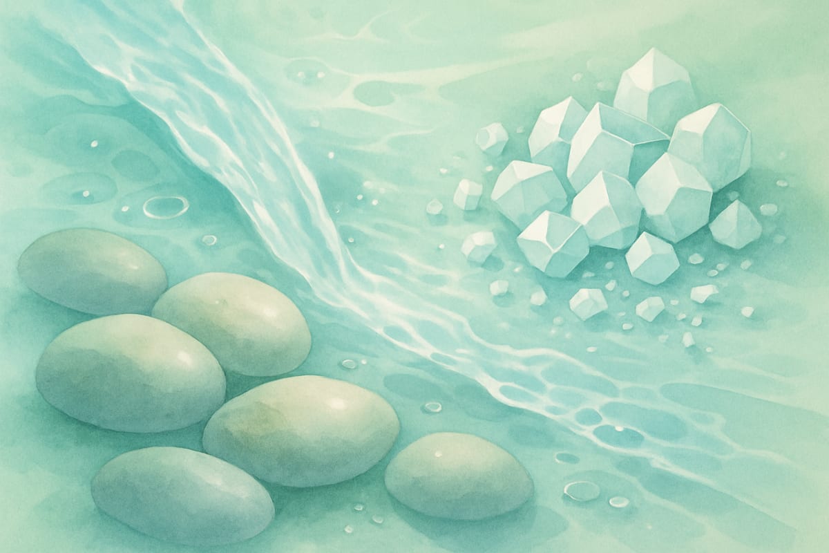 Electrolytes & Hydration — editorial wellness illustration